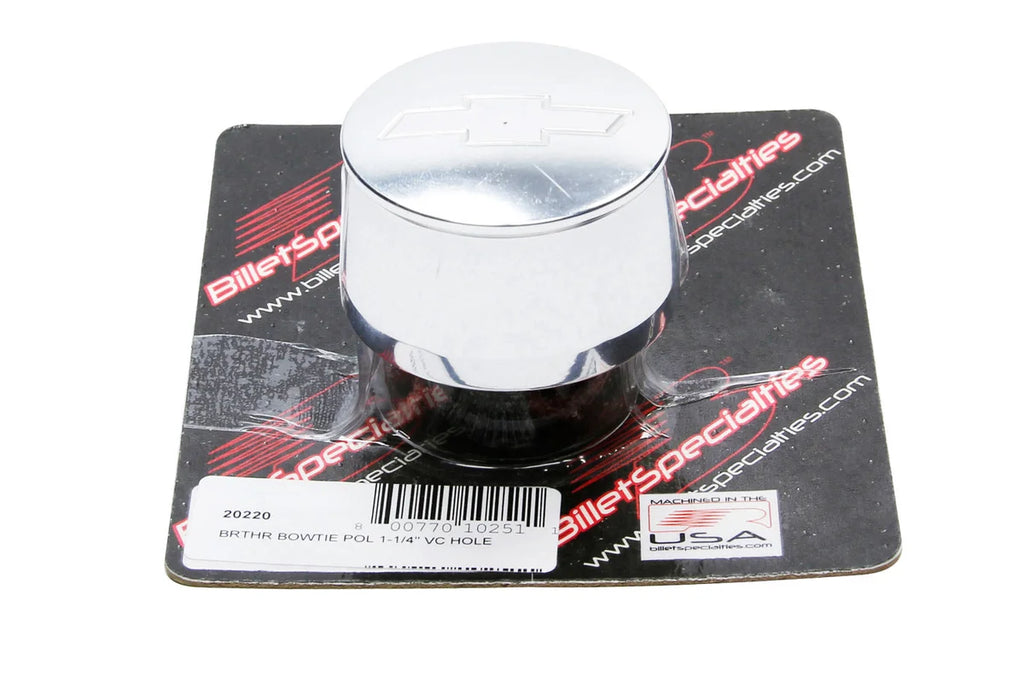 Billet Specialties Bowtie Breather Fits 1-1/4in VC Hole