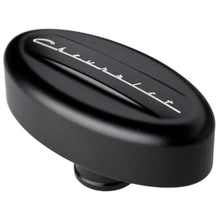 Load image into Gallery viewer, Billet Specialties Breather Valve Cover Retro Black fits Chevrolet