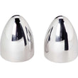 Load image into Gallery viewer, Billet Specialties Bullet Style Wiper Post Covers For Post