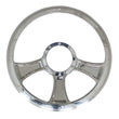 Load image into Gallery viewer, Billet Specialties Chicayne Half Wrap Steering Wheel