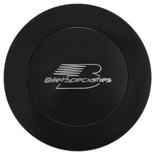 Load image into Gallery viewer, Billet Specialties Horn Button Large Black Billet Specialties Logo