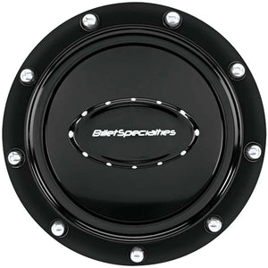 Billet Specialties Horn Button Riveted Black Anodized