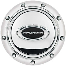 Load image into Gallery viewer, Billet Specialties Horn Button Riveted Polished w/Black Logo