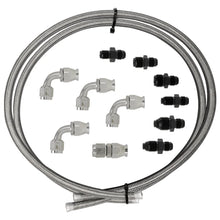 Load image into Gallery viewer, Billet Specialties Hose Kit Power Steering W/Pump Mount Resevoir