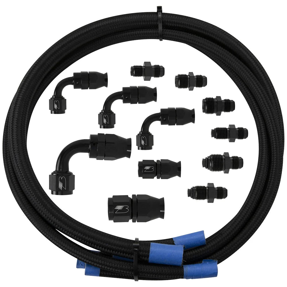 Billet Specialties Hose Kit Power Steering w/Remote Reservoir