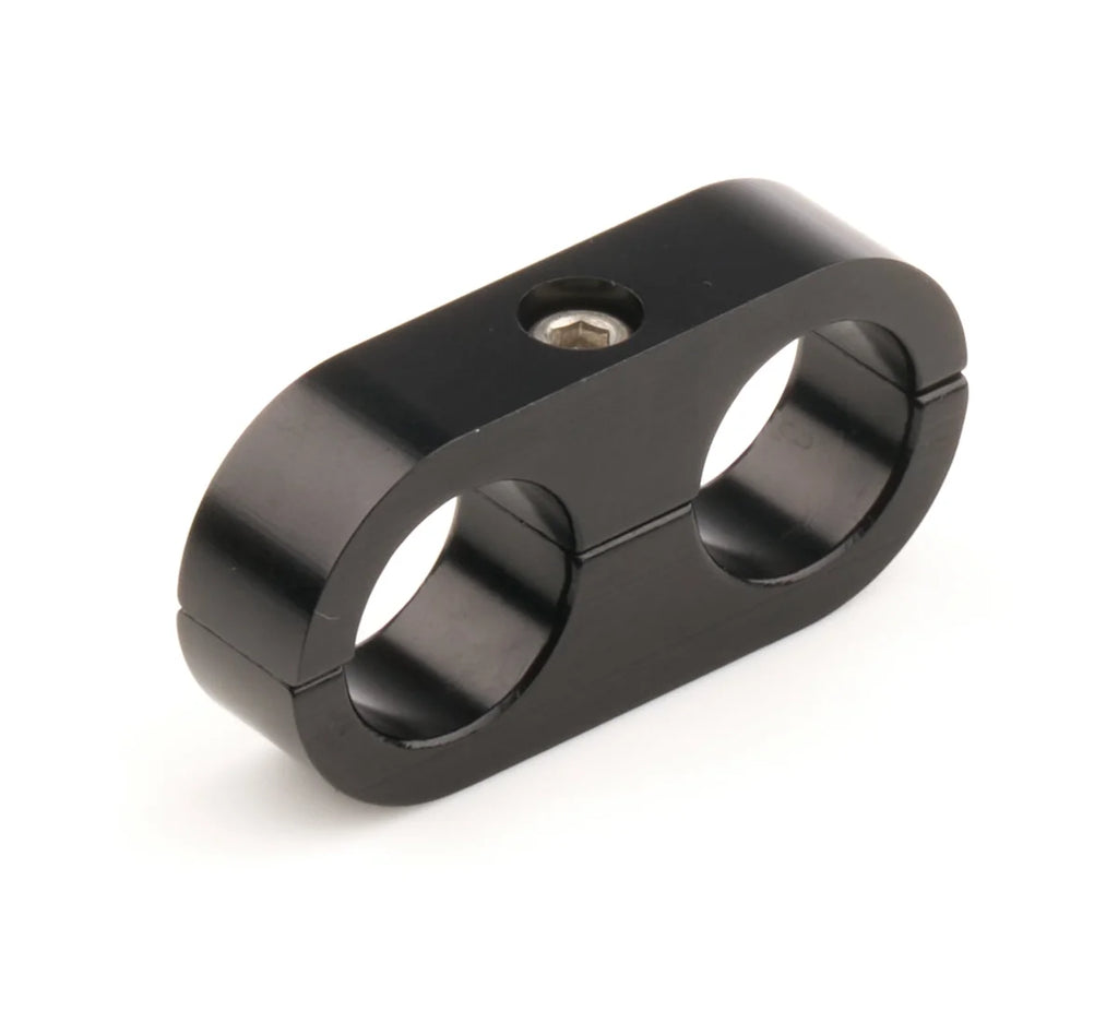 Billet Specialties Hose Separator .562 X .562 Black BLK68220