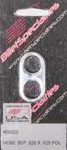 Load image into Gallery viewer, Billet Specialties Hose Separator .625x.625 -Polished
