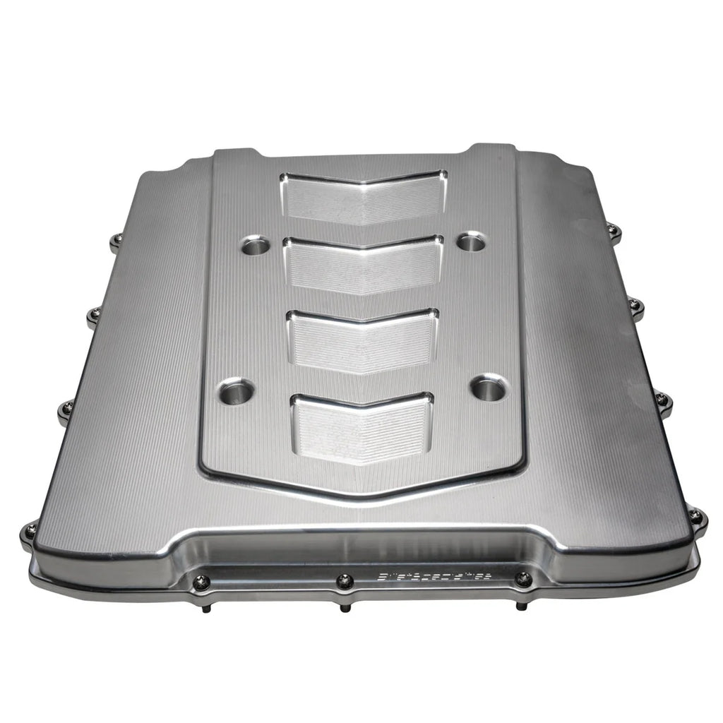 Billet Specialties LS GenV LT4 Supercharger Lid Chevron Raw N95068