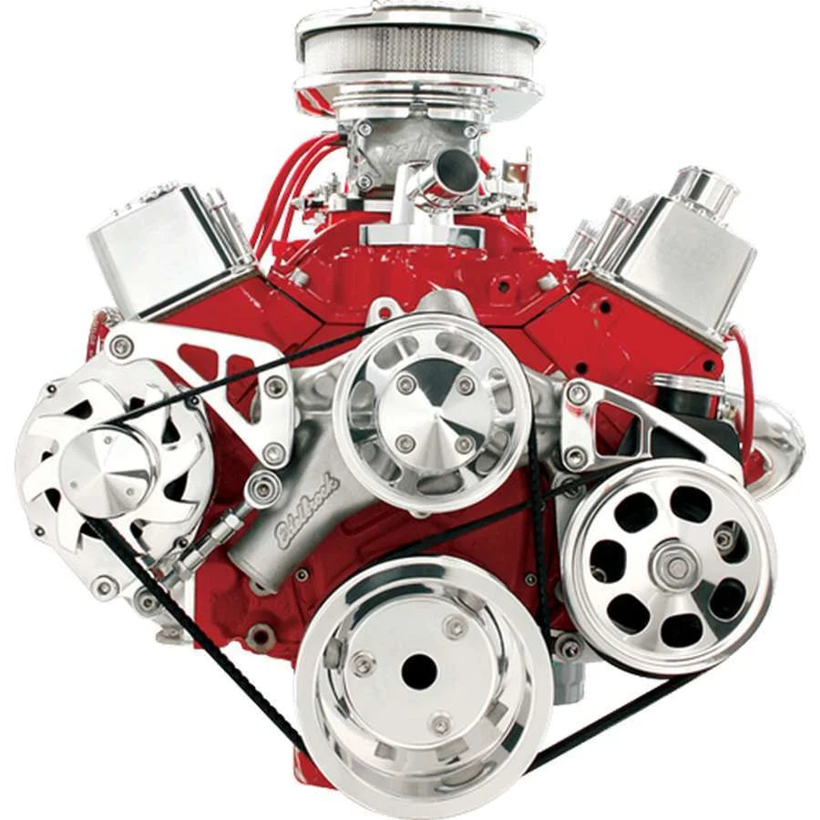 Billet Specialties LWP Serpentine Conv Kit fits SBC