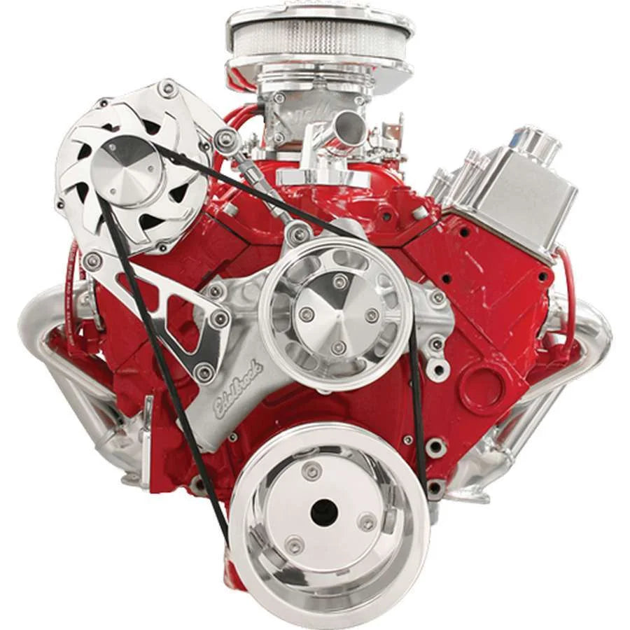 Billet Specialties LWP Serpentine Conv. Kit fits SBC