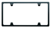 Load image into Gallery viewer, Billet Specialties License Plate Frame Slim Line Black