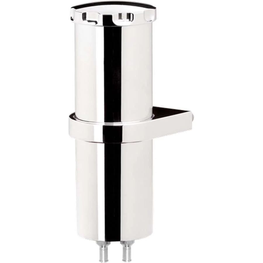 Billet Specialties Over Flow Tank 8.75in Smooth w/Bracket