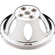 Load image into Gallery viewer, Billet Specialties Polished 1 Groove Upper Pulley fits BBC