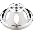 Load image into Gallery viewer, Billet Specialties Polished 1 Groove Upper Pulley fits SBC