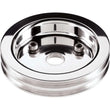 Load image into Gallery viewer, Billet Specialties Polished 2 Groove Lower Pulley fits SBC