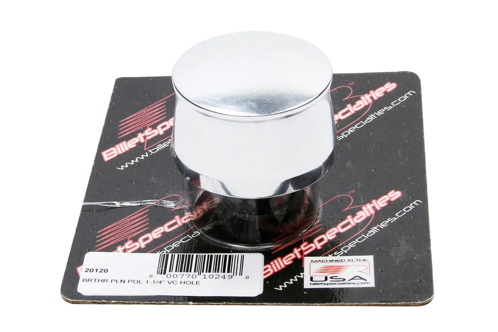 Billet Specialties Polished Breather Plain