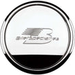 Load image into Gallery viewer, Billet Specialties Polished Horn Button Billet Logo