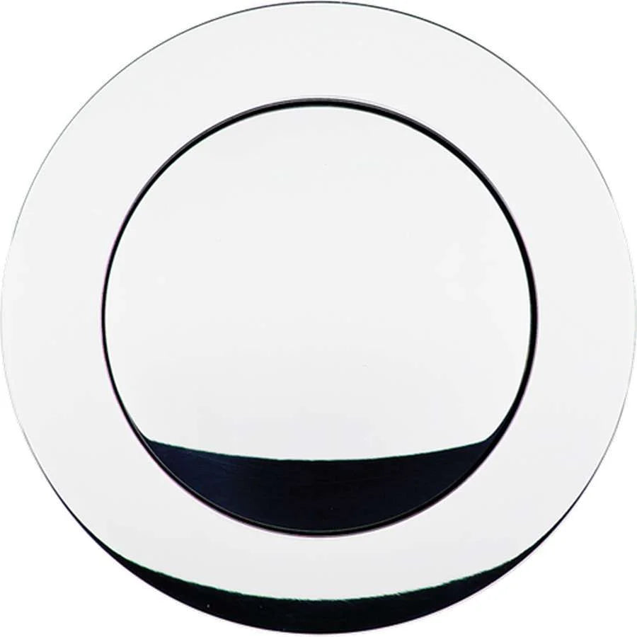 Billet Specialties Polished Horn Button Large Smooth