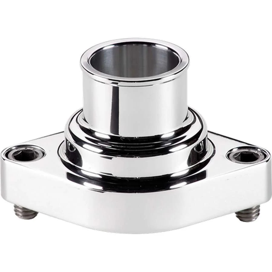 Billet Specialties Polished Thermostat Hsng Straight Up