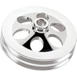 Load image into Gallery viewer, Billet Specialties Power Steering Pulley 2 Groove Press on fits 1977- GM