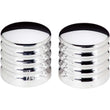 Load image into Gallery viewer, Billet Specialties Ribbed Style Wiper Post Covers For Post