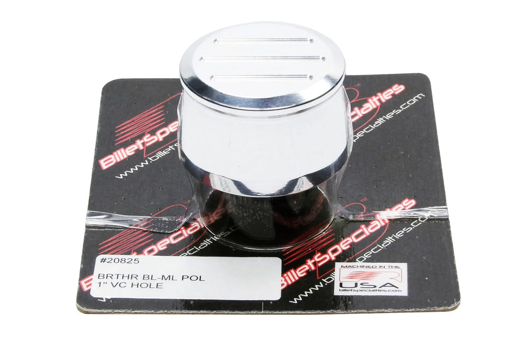 Billet Specialties Round Ball Milled Breather