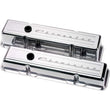 Load image into Gallery viewer, Billet Specialties Script Short Valve Cover fits SBC