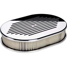 Load image into Gallery viewer, Billet Specialties Small Oval Air Cleaner Ball Milled