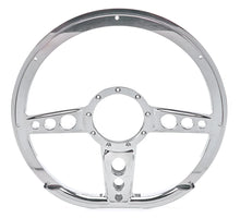 Load image into Gallery viewer, Billet Specialties Steering Wheel 14in D-Shape Trans Am Polished