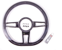 Load image into Gallery viewer, Billet Specialties Steering Wheel Formula D-Shaped 14in Contrast