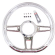 Load image into Gallery viewer, Billet Specialties Steering Wheel Formula D-Shaped 14in Polished