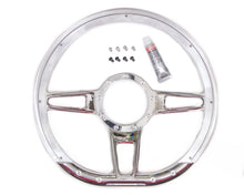 Load image into Gallery viewer, Billet Specialties Steering Wheel Formula D-Shaped 14in Polished