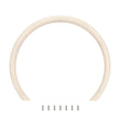 Load image into Gallery viewer, Billet Specialties Steering Wheel Half Wrap 14in D-Shape No Leather