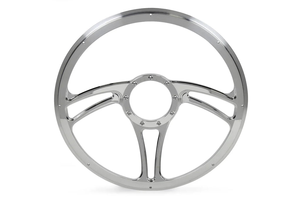 Billet Specialties Steering Wheel Half Wrap 15.5in BLVD 05