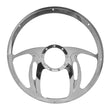 Load image into Gallery viewer, Billet Specialties Steering Wheel Half Wrap 15.5in Hurricane