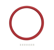 Load image into Gallery viewer, Billet Specialties Steering Wheel Red Wrap Leather Half