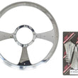 Load image into Gallery viewer, Billet Specialties Stiletto - Profile Steering Wheel 14in