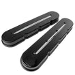 Load image into Gallery viewer, Billet Specialties Streamline Valve Covers Satin Black fits LS