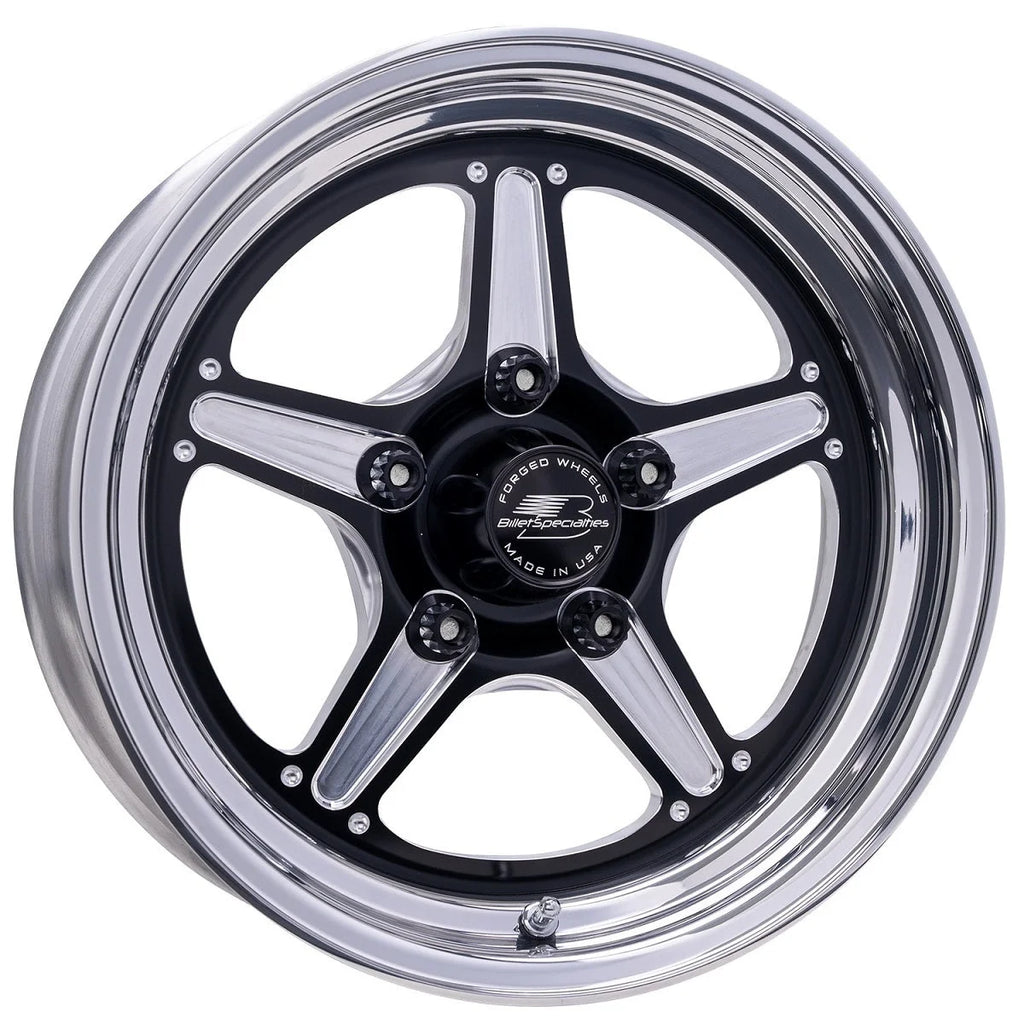 Billet Specialties Street Lite Black Wheel 15X8 5.5IN BS BRS23580L6555
