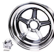 Load image into Gallery viewer, Billet Specialties Street Lite Wheel 15x12 5.5 BS 5x4.75 BC RS035126155N