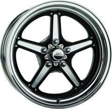 Load image into Gallery viewer, Billet Specialties Street Lite Wheel Black 15X4 1.625in BS BRS035406516N