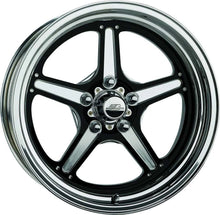 Load image into Gallery viewer, Billet Specialties Street Lite Wheel Black 15X8 5.5in BS BRS035806155N