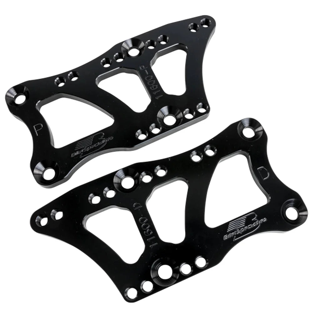 Billet Specialties Swap Motor Mounts Black fits LS