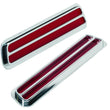 Load image into Gallery viewer, Billet Specialties Taillights Polished Slotted fits 1969 Chevrolet Camaro
