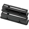 Load image into Gallery viewer, Billet Specialties Tall Valve Covers Black fits SBC