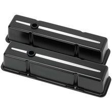 Load image into Gallery viewer, Billet Specialties Tall Valve Covers Black fits SBC