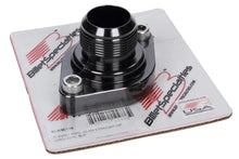 Load image into Gallery viewer, Billet Specialties Thermostat Housing -20AN Straight Up Chevy Black