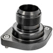 Load image into Gallery viewer, Billet Specialties Thermostat Housing w/ 20AN Male Nipple Black fits LS