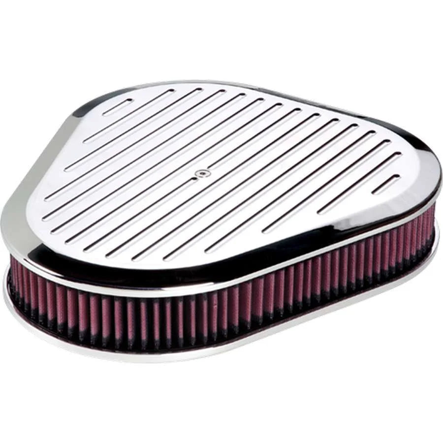 Billet Specialties Triangle Air Cleaner Ball Milled