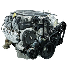 Load image into Gallery viewer, Billet Specialties Tru Trac Pulley System Black w P/S &amp; A/C fits GM LT4
